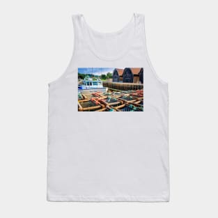 Lobster Traps Montague PEI Tank Top